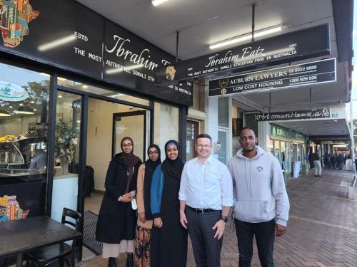 Lunch with the Hon. Mark Coure (NSW Minister for Multiculturalism)